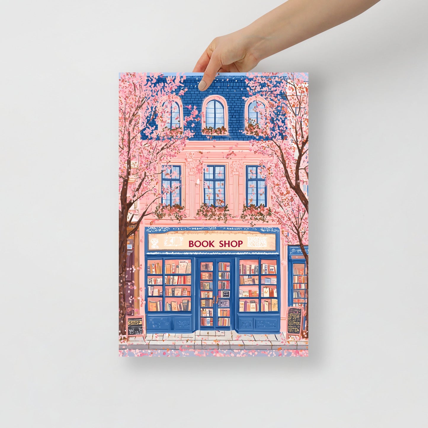 The Pastel Bookshop by Nicolas Aqo