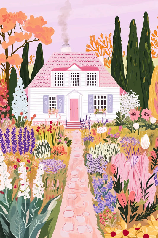 The Pink Cottage Garden