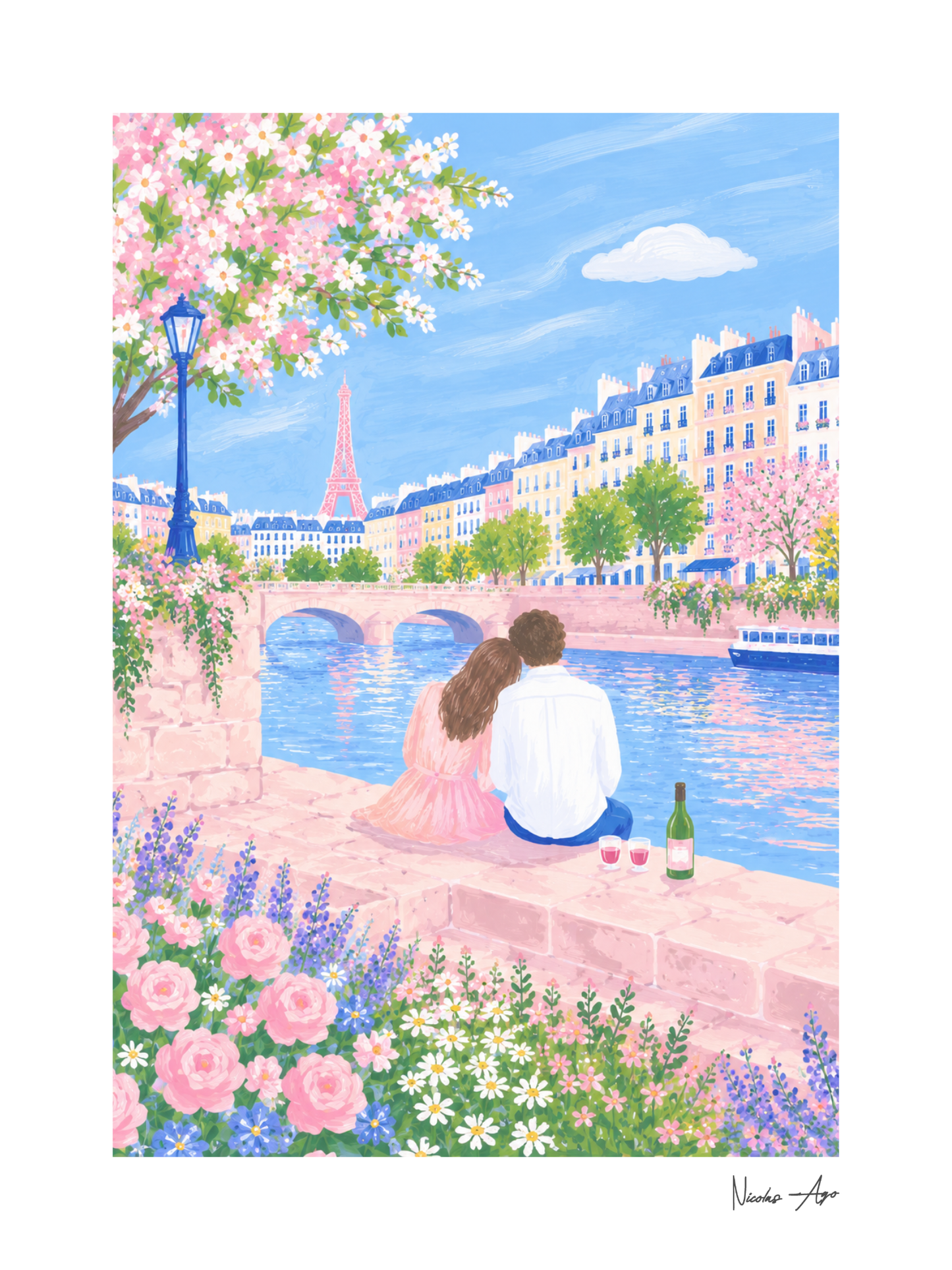 Together by the Seine