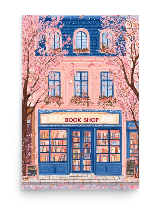 The Pastel Bookshop by Nicolas Aqo